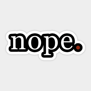 Nope. Sticker